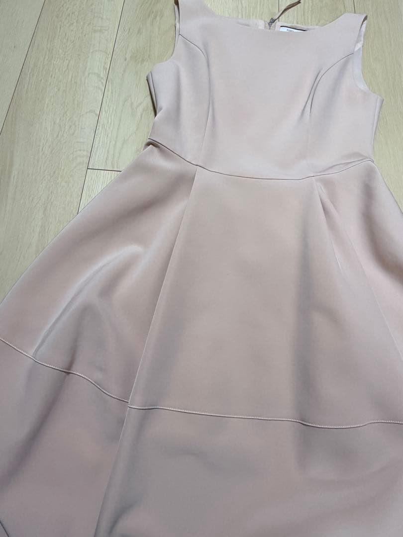 【美品・タグ付き】FOXEY フォクシーピンク　ノースリーブワンピース　40