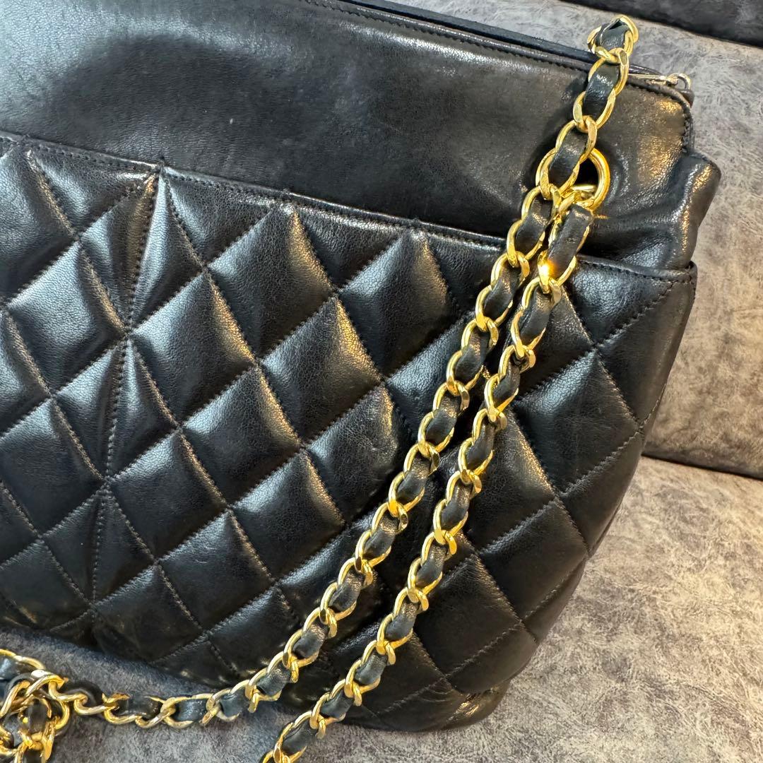 シャネル CHANEL マトラッセ チェーントートバッグ ココマークチャーム