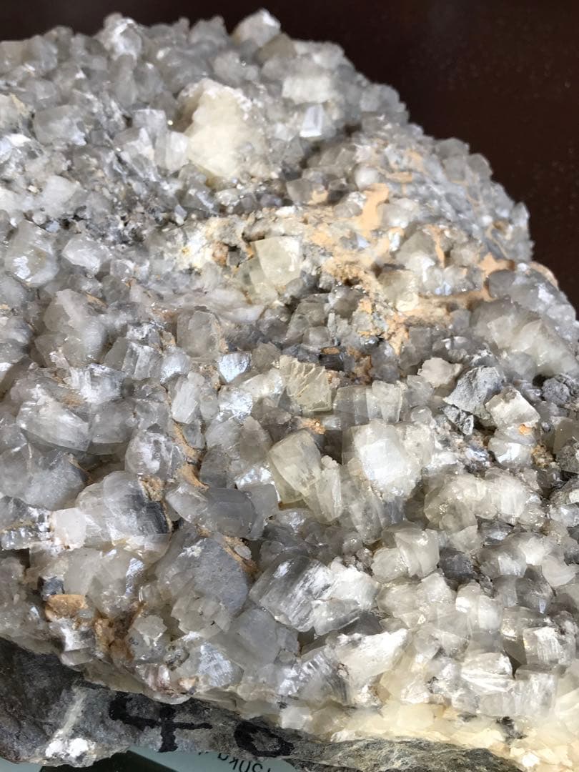 ◉特大10kgマダガスカル産【方解石/カルサイト】台付き原石