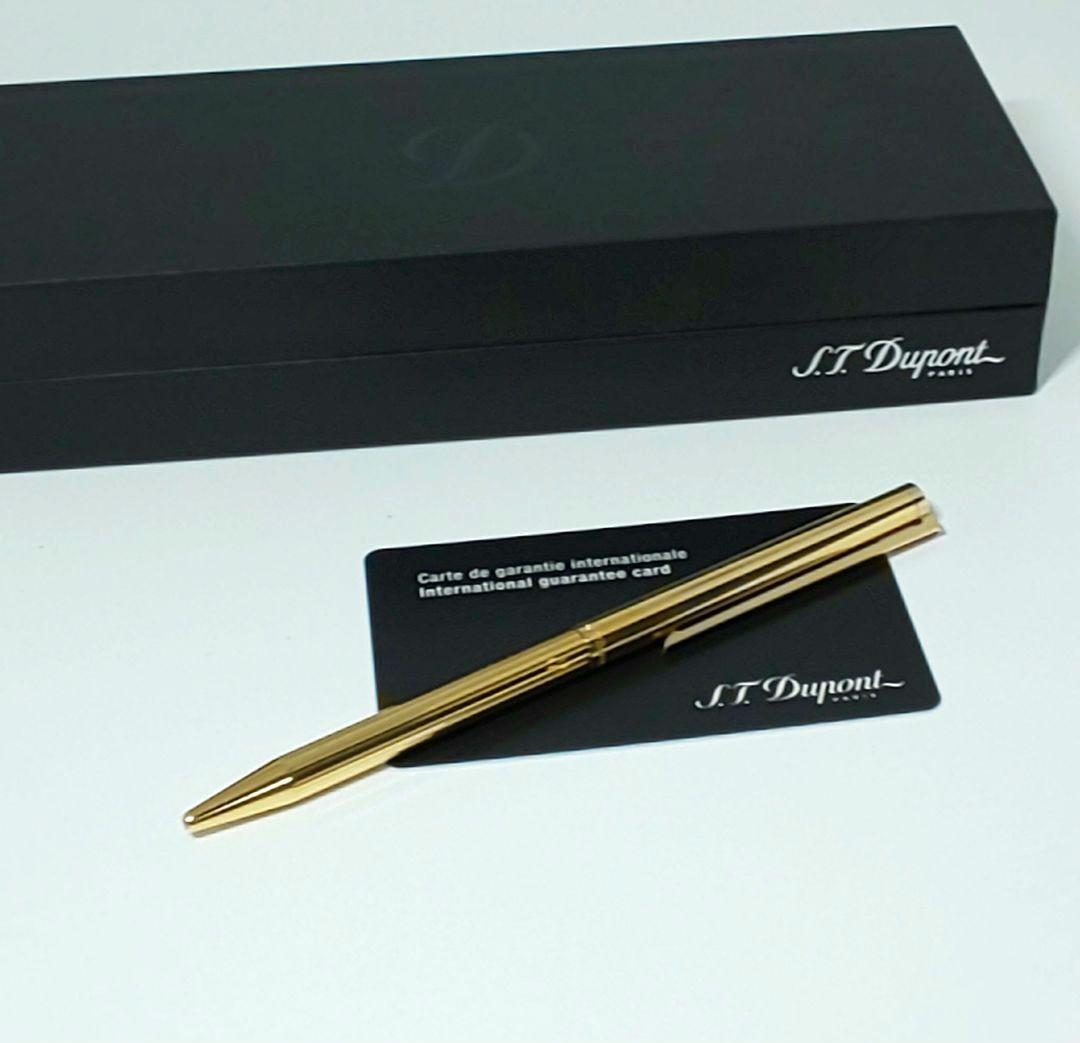 【未使用】S.T.Dupont デュポン ボールペン&シャープペン ゴールド