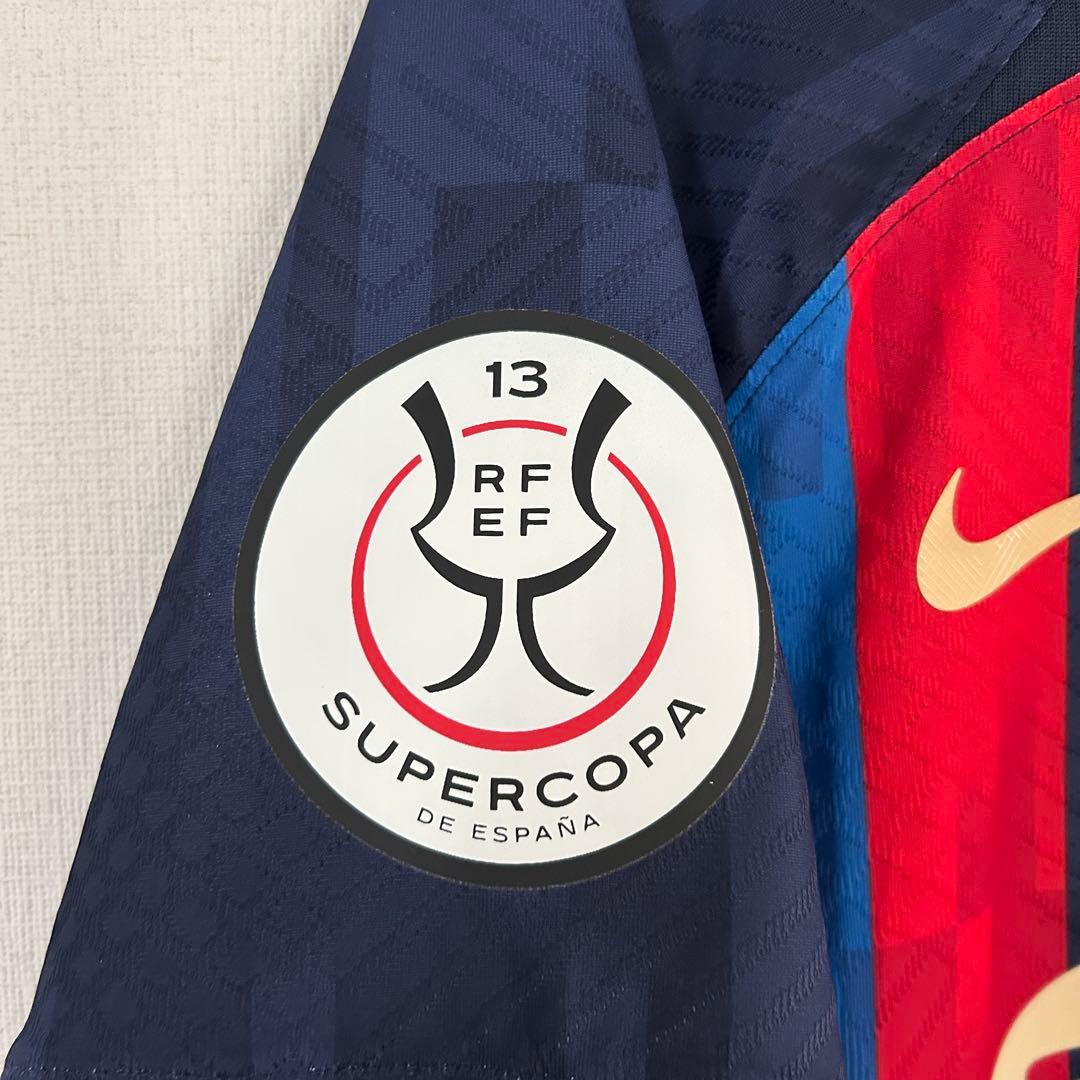 22-23 バルセロナ　ガビ　スーペルコパ　決勝　オーセンティック　ユニフォーム