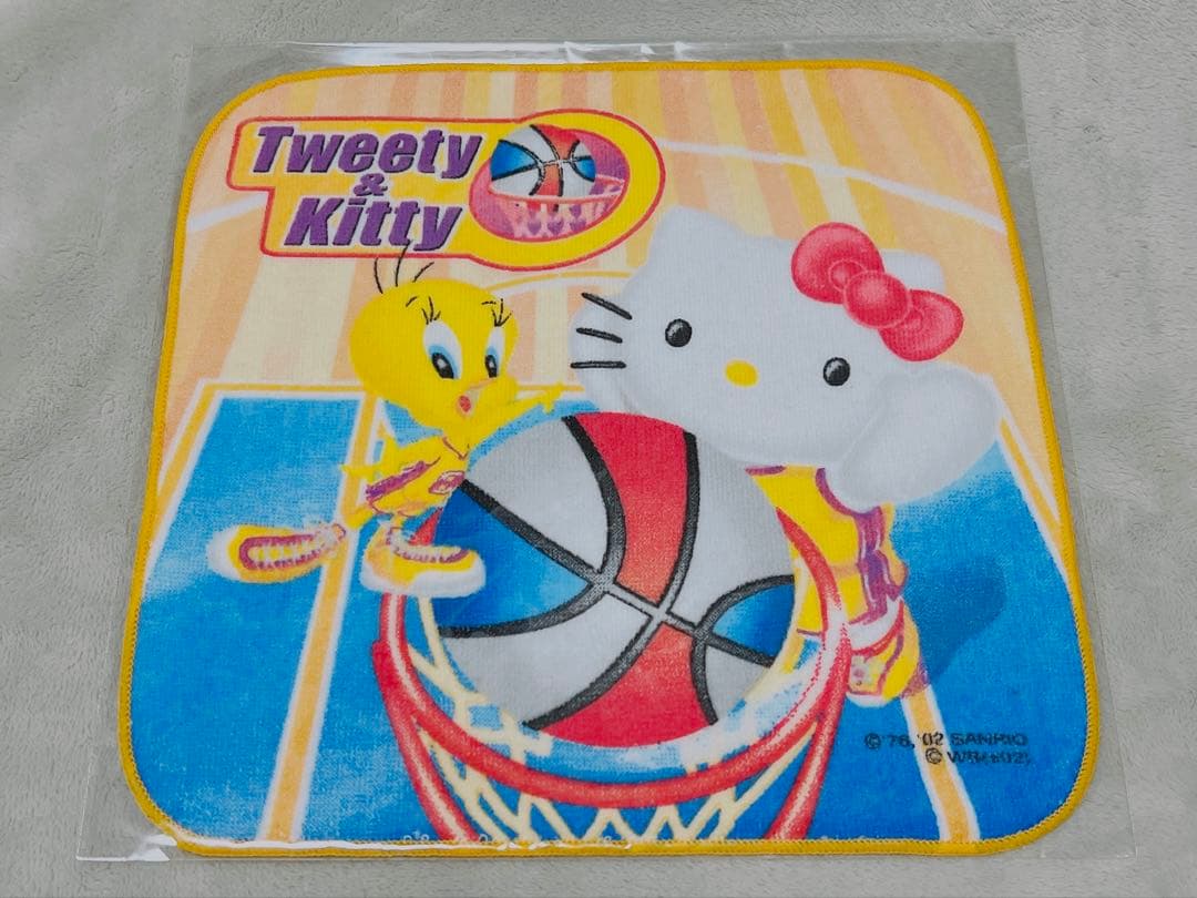 ハローキティ トゥイーティー プチタオル 2002
