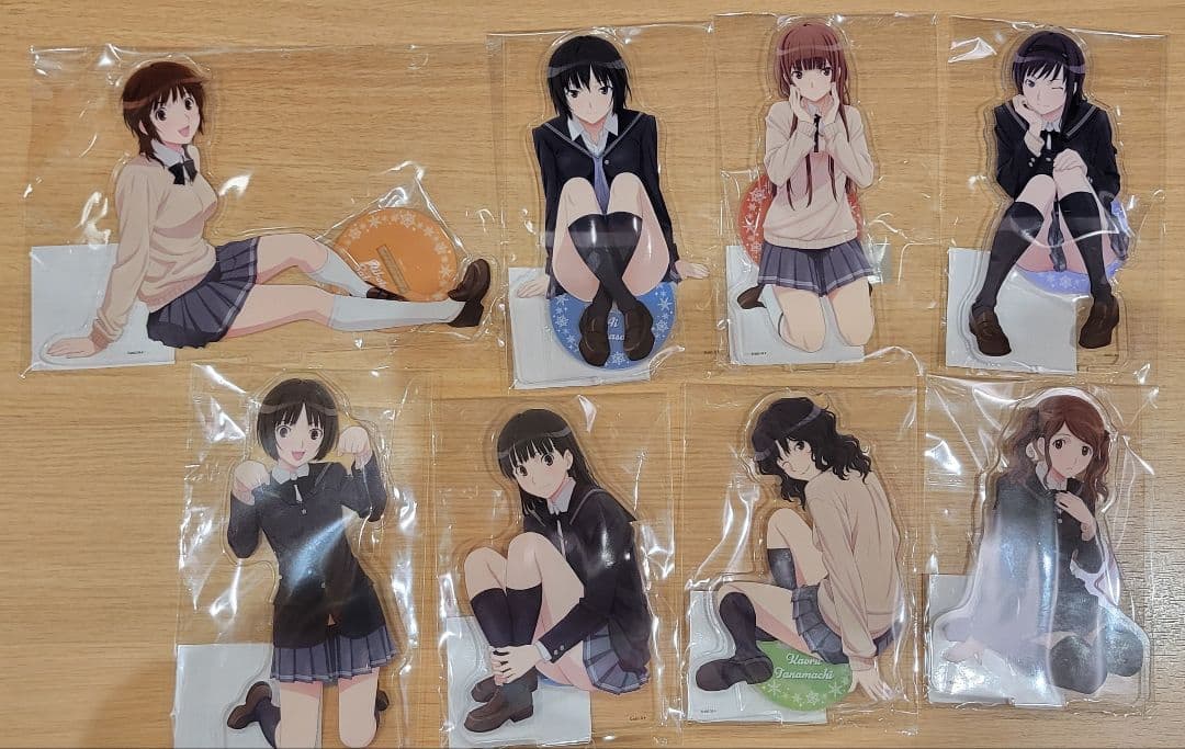 新品未開封８種セット「アマガミSS」15周年記念イベント　アクリルスタンド