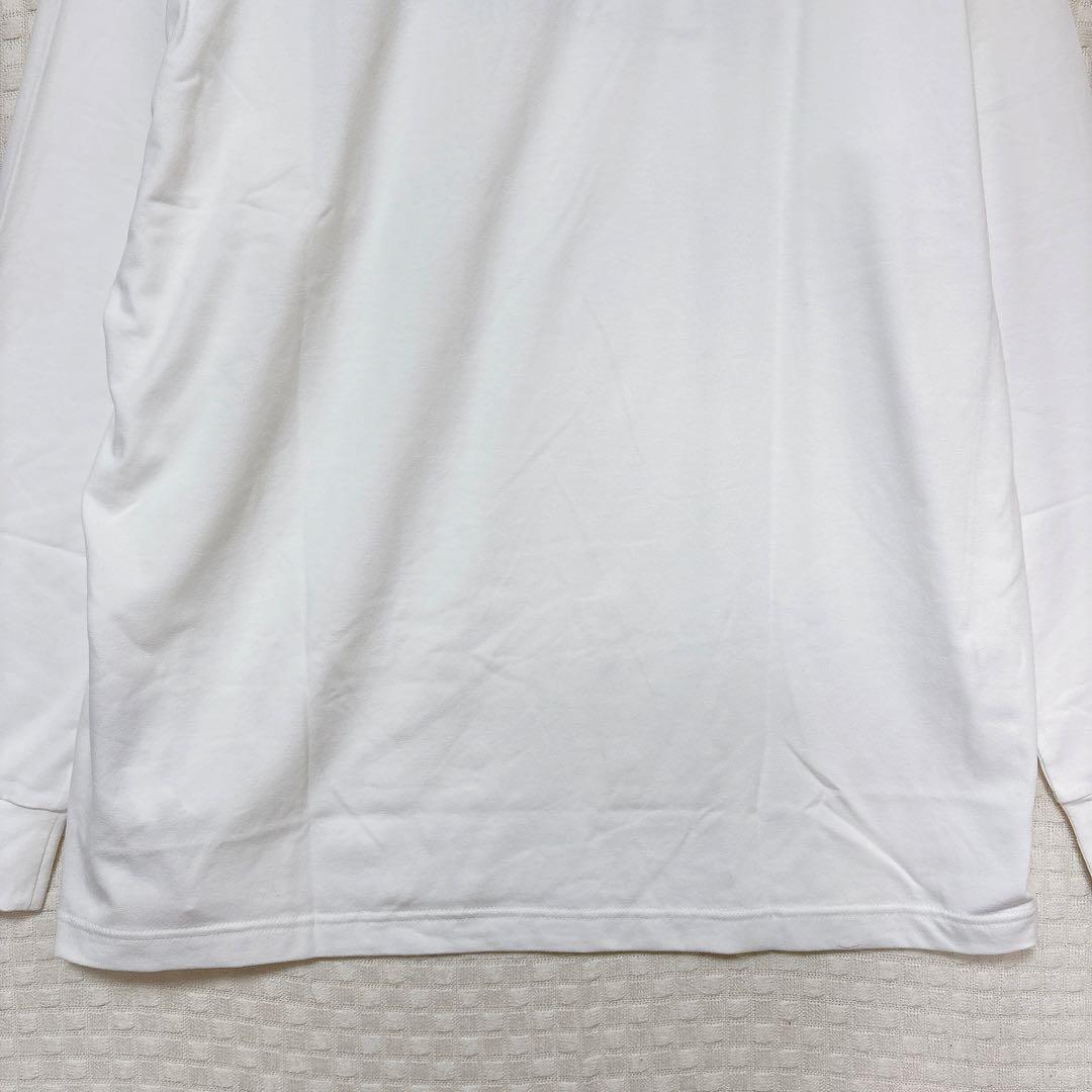 3L St ANDREWS 長袖ハイネックカットソー セントアンドリュース 白