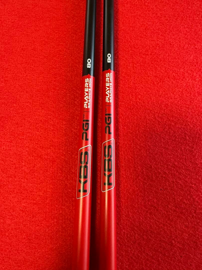 【美品】KBS PGI 80 ユーティリティ ハイブリッド用 #5 シャフト