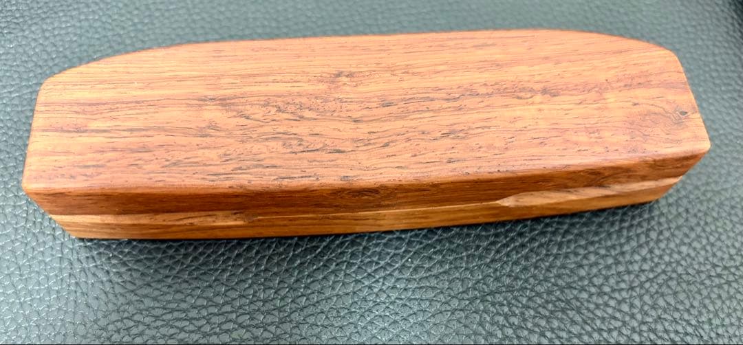 n*u様 ☆工房楔 黒柿孔雀杢 万年筆 ペン先F 数回使用のみ美品☆