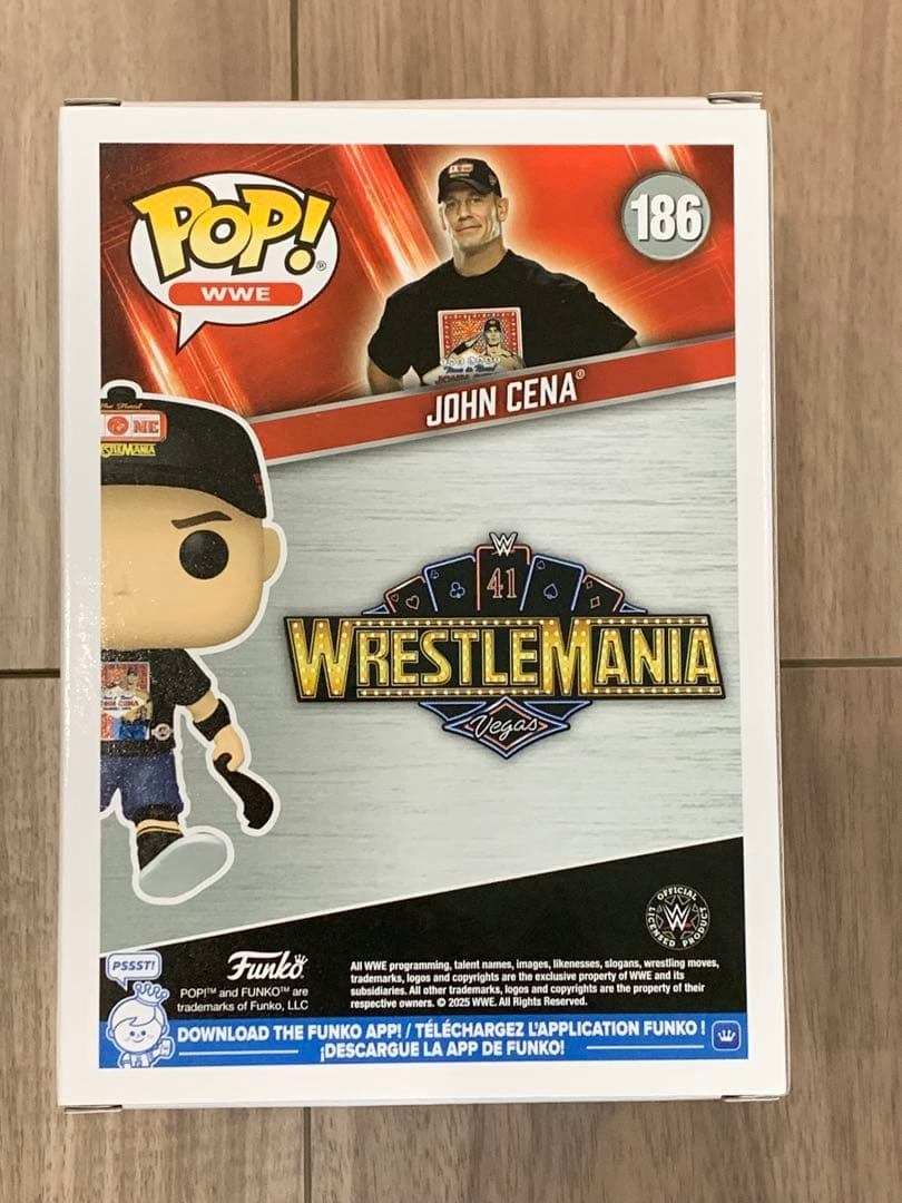 【限定品】WWE Funko ジョン・シナ Wrestlemania 41