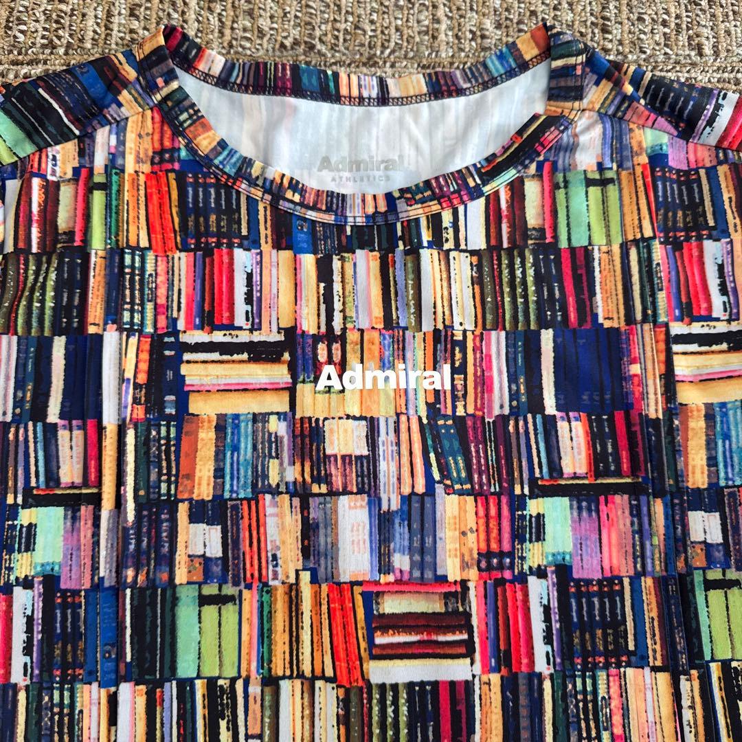 Admiral 書籍柄 テニスウェアセット Mサイズ