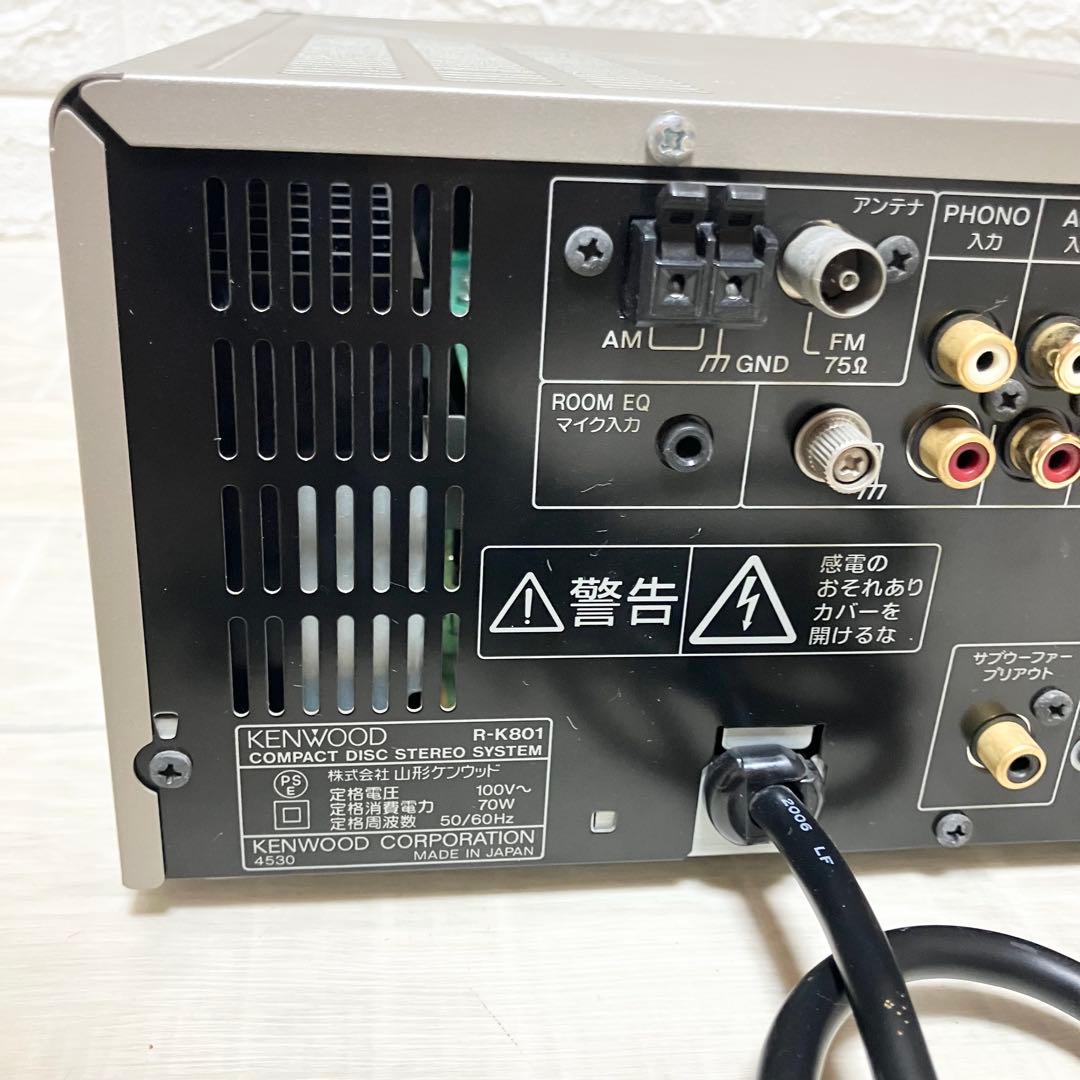 【極美品】ケンウッド　R-K801 CDプレーヤー K series 動作確認済