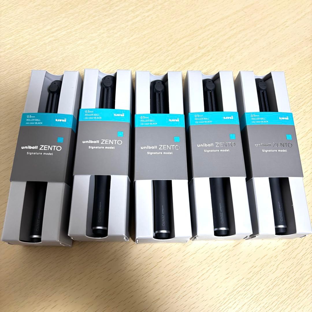 uniball ZENTO 0.5 ユニボールゼント シグニチャーモデル 5本