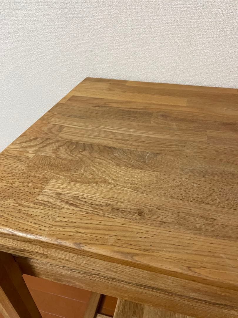 オークカウンターテーブル