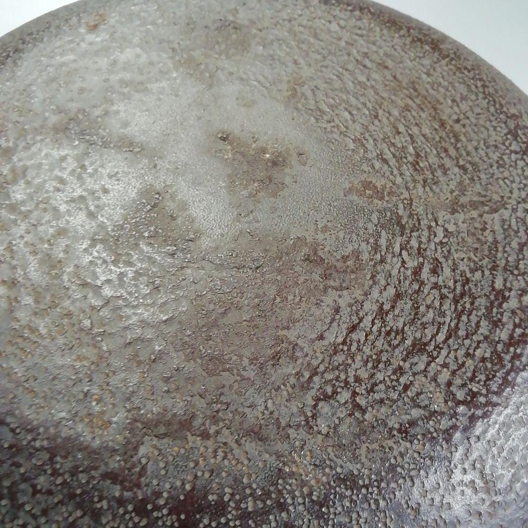 Ｓ３５９　茶釜　『人間国宝　高橋敬典作』『浜松地紋』『真形羽付釜』共箱　茶道具