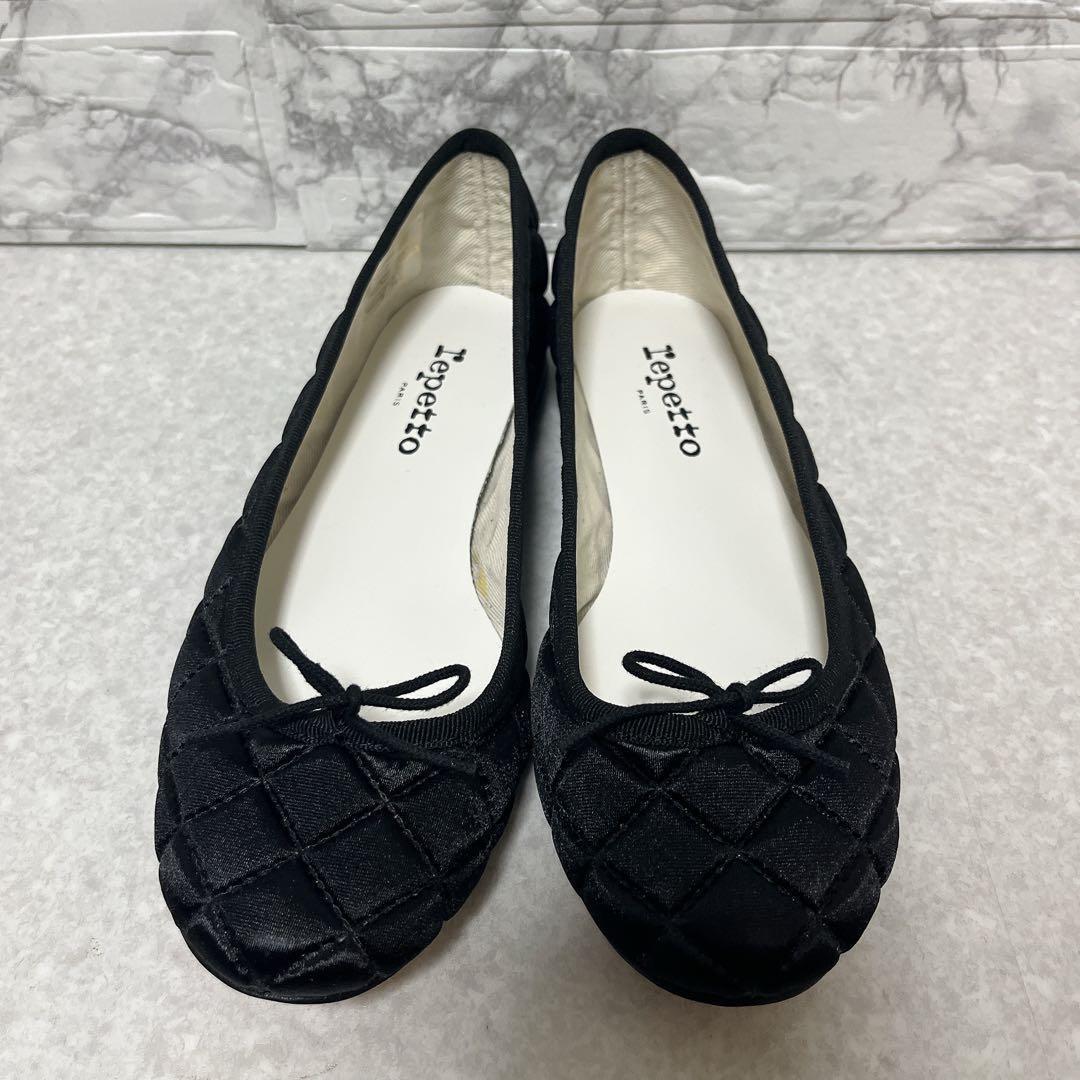 ⭐未使用級・激レア⭐レペット バレエシューズ キルティング サンドリオン 23㎝