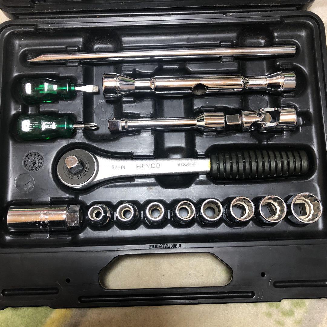 激レア品　工具セット　HEYCO Ｗ-GERMANY ほぼ未使用　保存状態良い