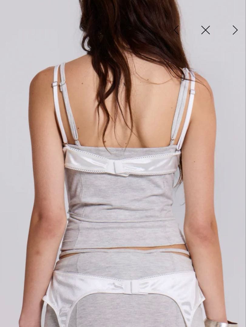 JADED LONDON ビスチェ付きキャミソール