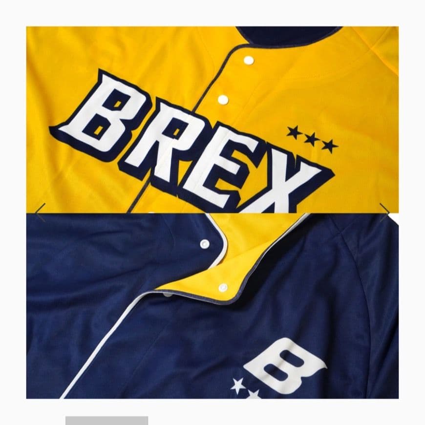 【新品】2025-26 BREXリバーシブルベースボールシャツ　売り切れ品