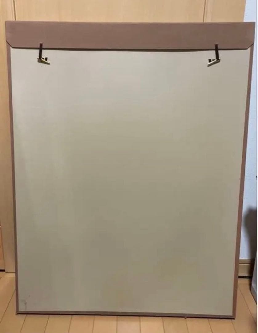 水彩画 ブリュッセル街並み シルバーフレーム　風景画