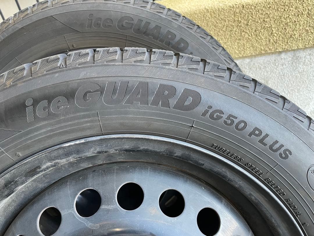 中古冬タイヤ　iceGUARD IG50 185/60R15 4本セット