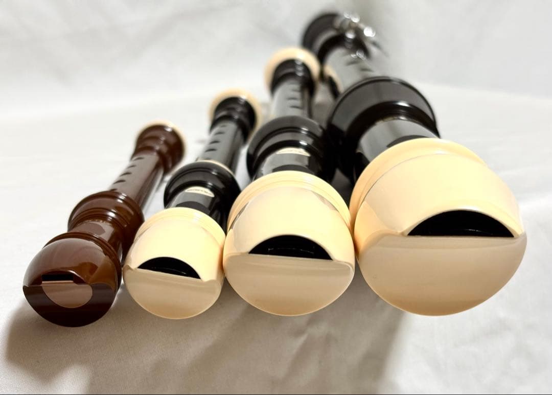 Aulos リコーダーセット 4本 日本製