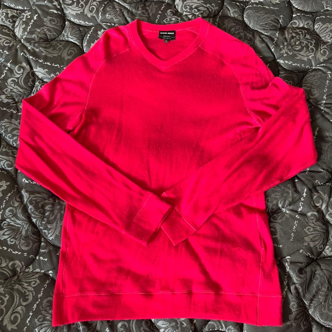 アルマーニ　カシミアセーター