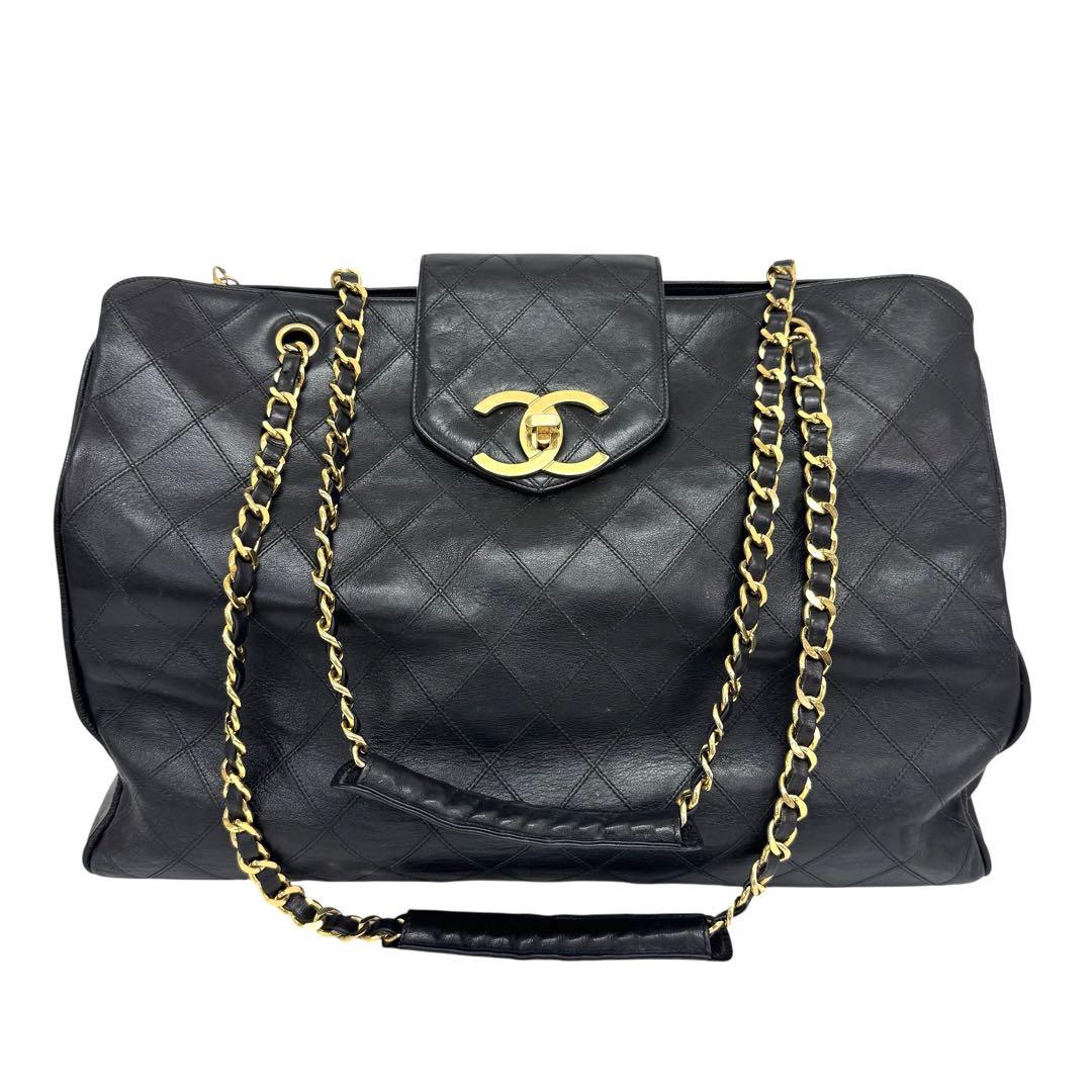✨ CHANEL スーパーモデル マトラッセ チェーントートバッグ✨