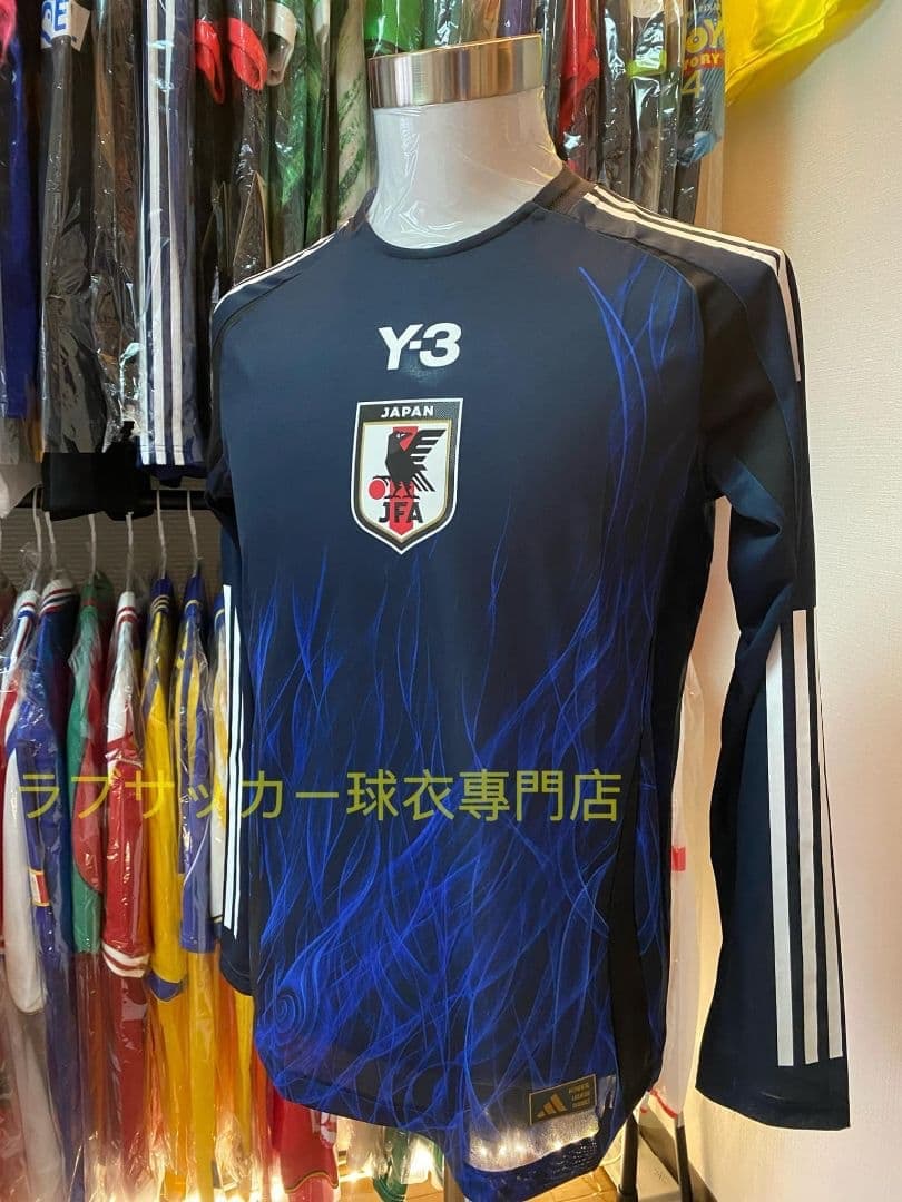 Y-3 日本代表 2024 ホーム ユニフォーム 長袖 選手着用 2XL