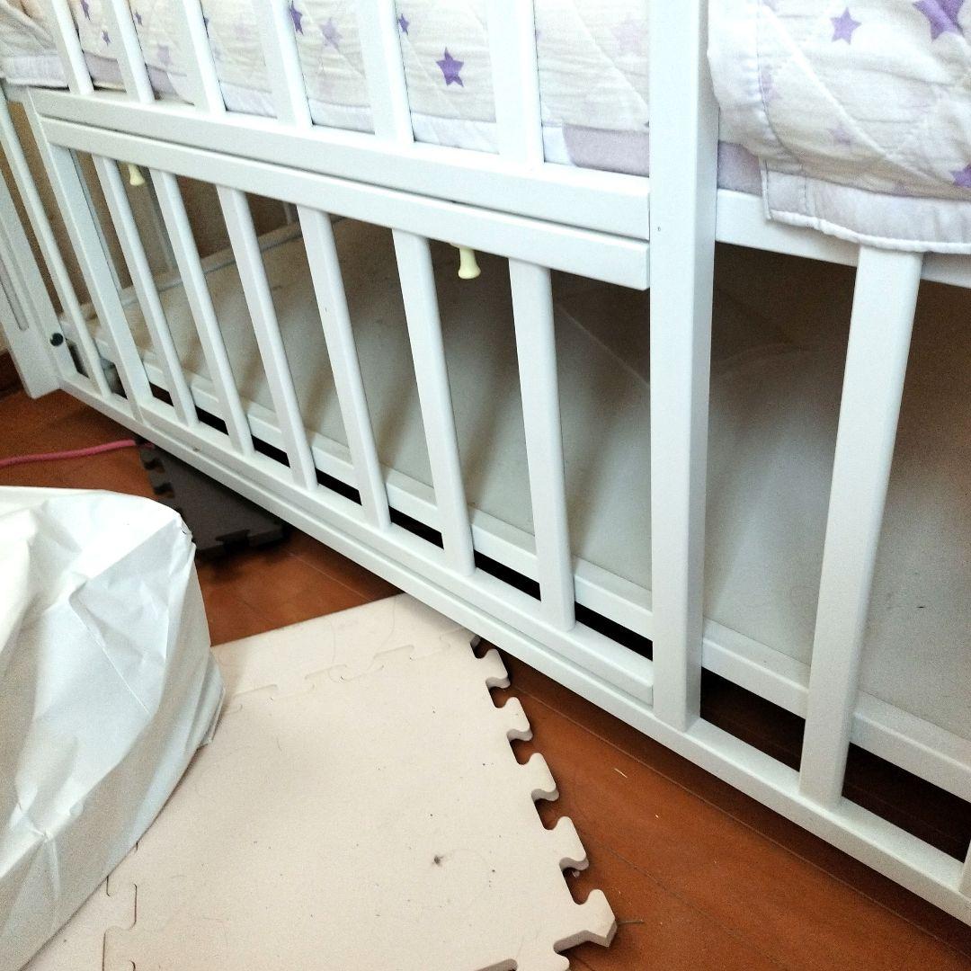 ヤマザキツーオープンベッド b-side　白