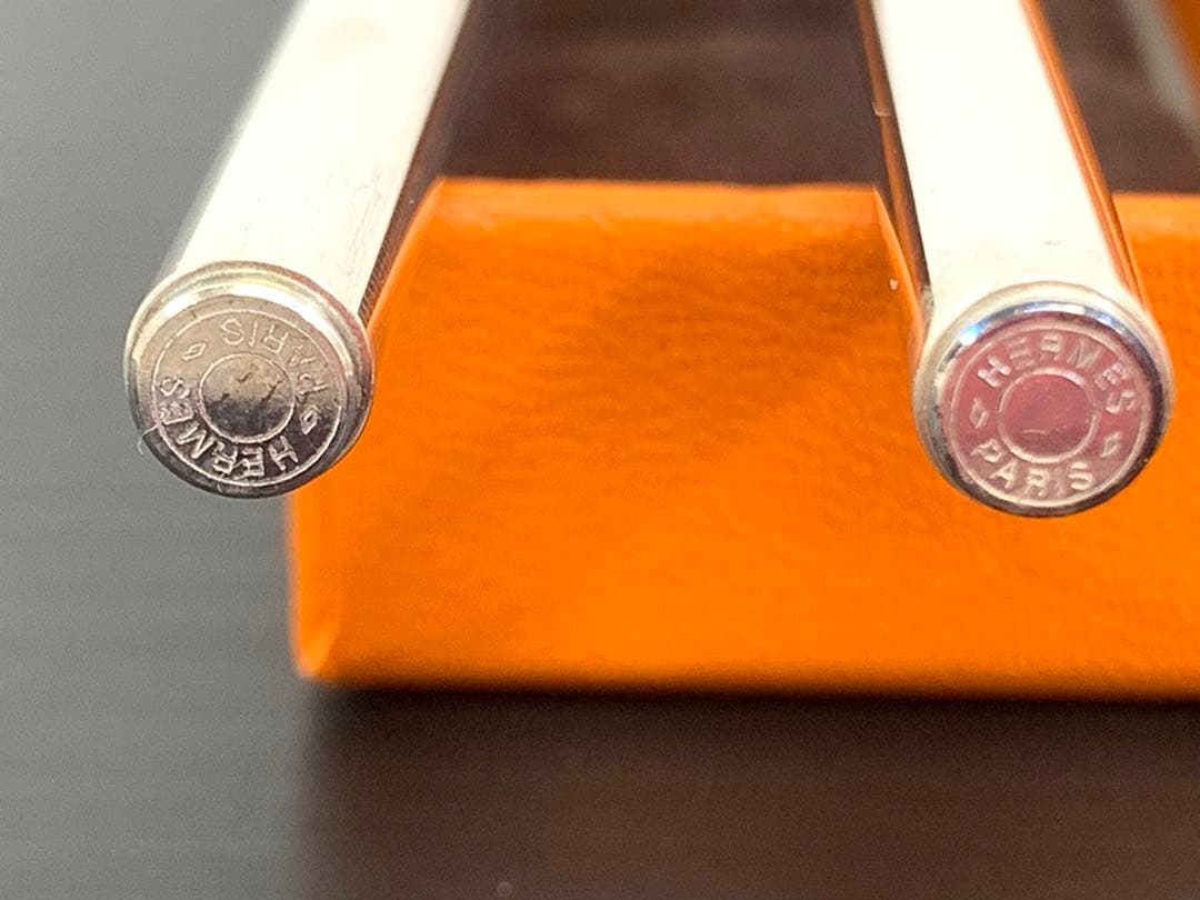 HERMES セリエ 箸 箸袋・箱付 チョップスティック カトラリー Hロゴ