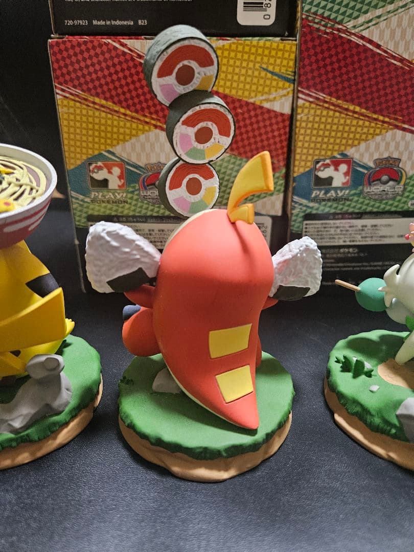 ポケモンWCS2023限定 ピカチュウ・ホゲータ・ニャオハ・クワッス フィギュア