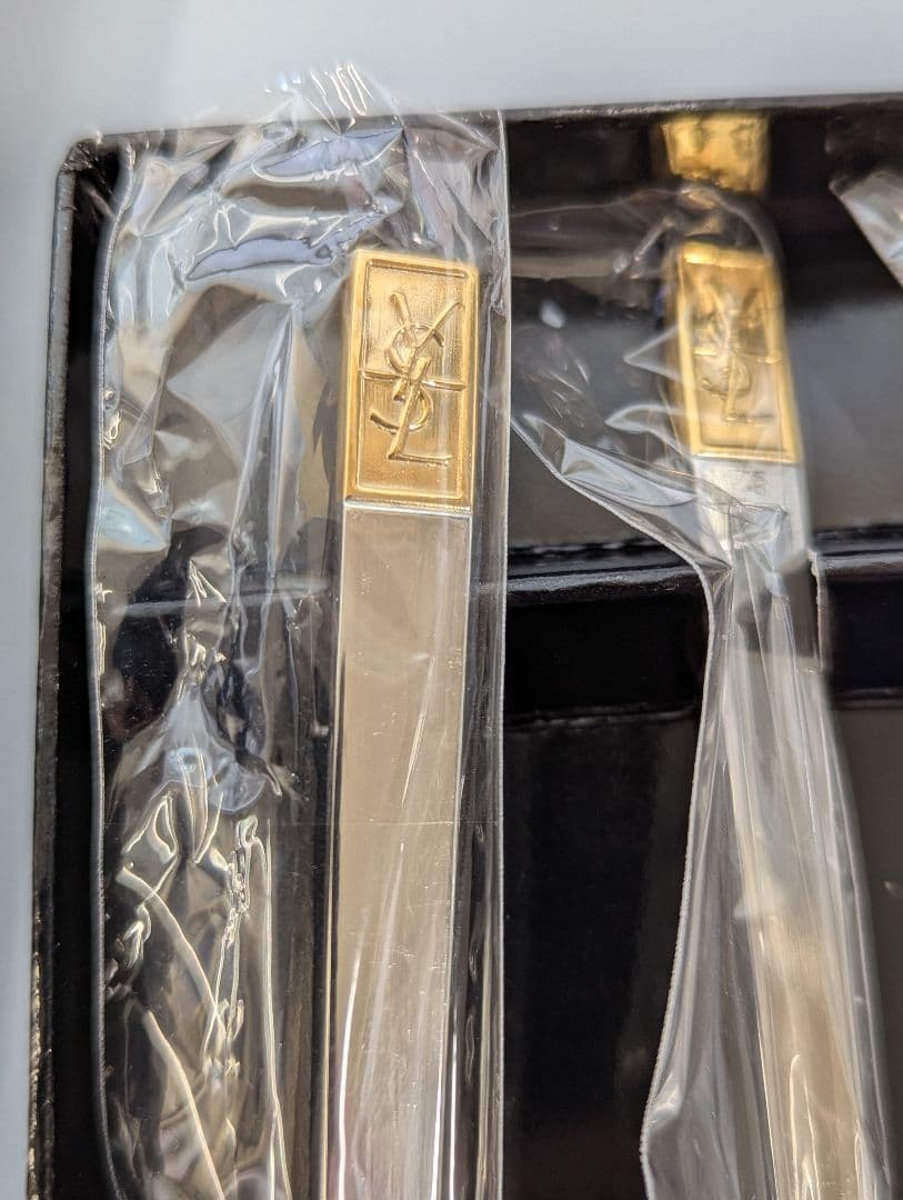 イヴサンローラン　カトラリー　デザートピック/デザートフォーク セット