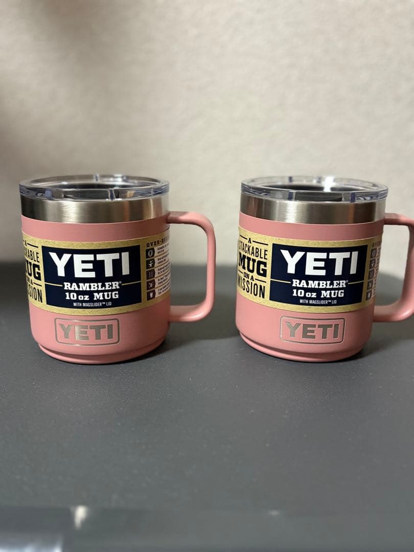【YETI】Rambler 10 oz Mug ピンク 2個セット