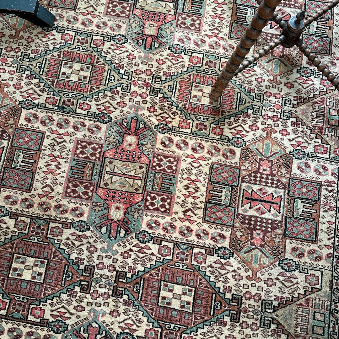 むむまま トルコ ヴィンテージラグ A8