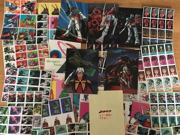 激レア‼️ 当時物ガンダムカードとシール