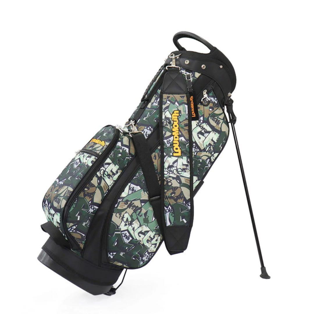 【新品】ラウドマウス キャディバッグ 8.5型 タグスカモ 159 CB0031