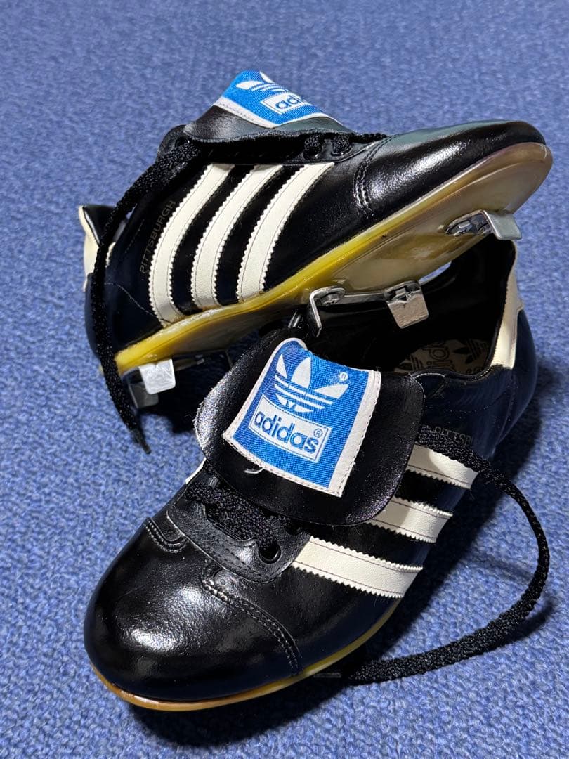 アディダス 野球スパイク Pittsburgh(黒×白) 25.0cm