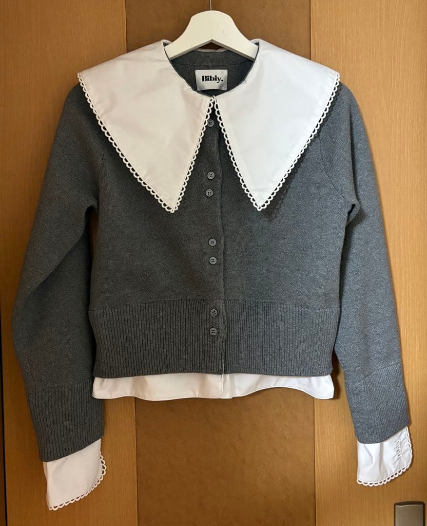 Bibiy. PATTY PILGRIM TOP グレー