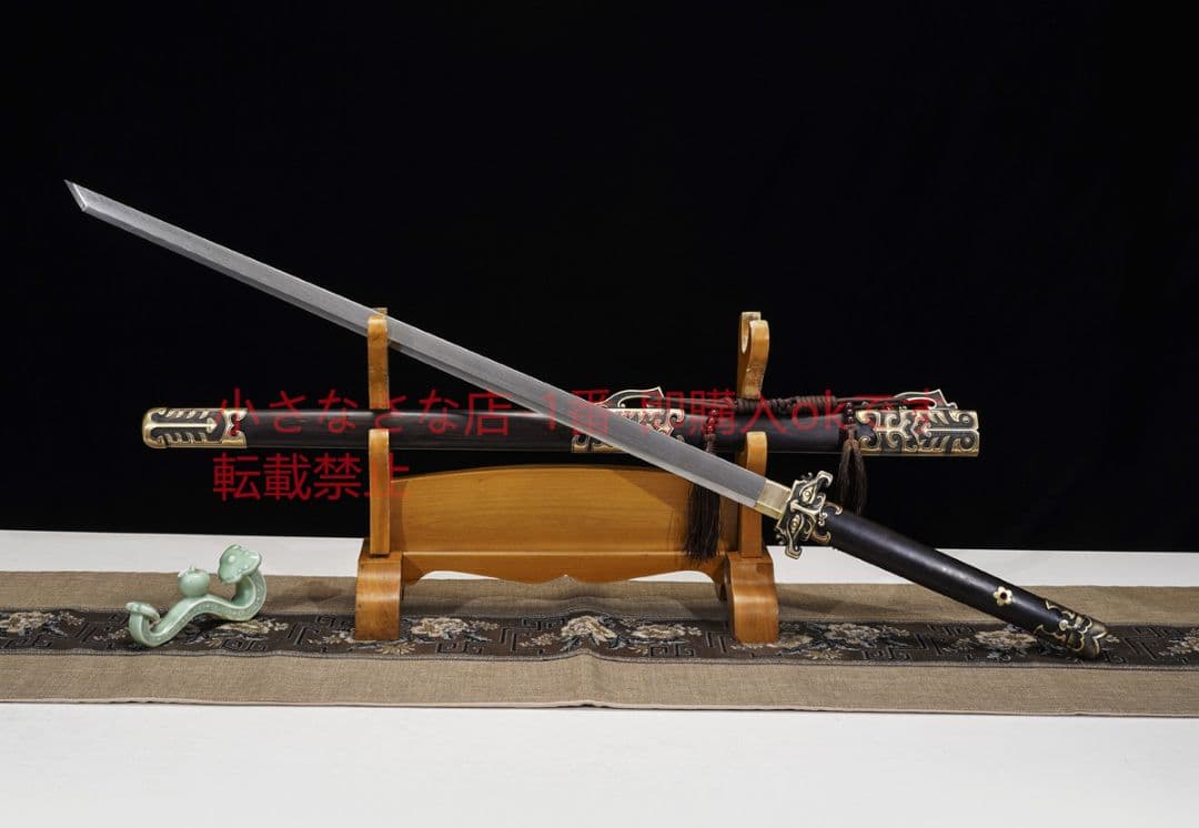 天影唐横刀千目紋金  古兵器 武具 刀装具 日本刀 模造刀 居合刀