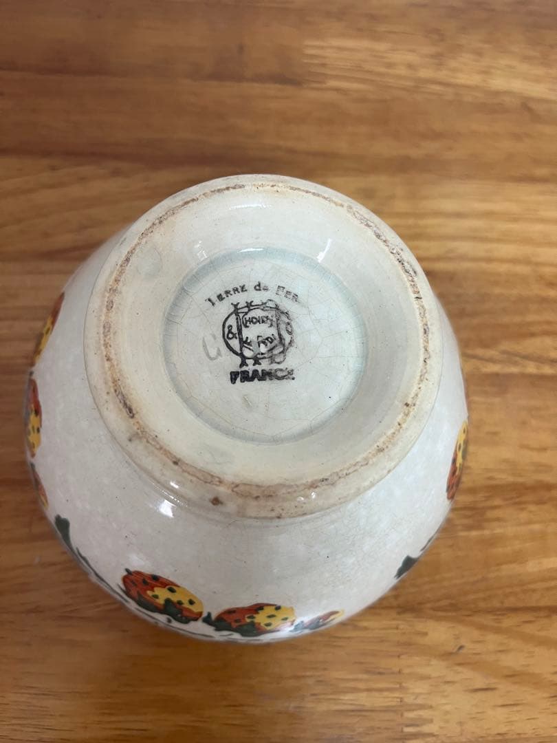 レア　フランスアンティーク　カフェオレボウル