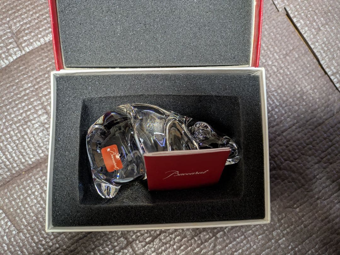 Baccarat バカラ 干支オーナメント 鼠 ネズミ 美品