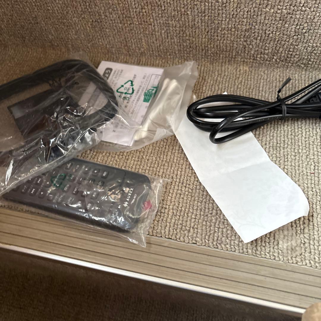 東芝 TY-AK21ハイレゾ対応CDラジカセ AUREX 開封一度使用