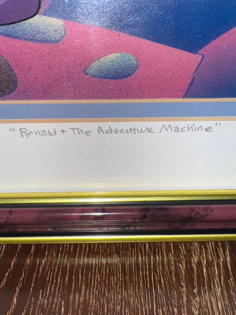 80s ヴィンテージ セル画 マクドナルド アート オリジナル 非売品 レア