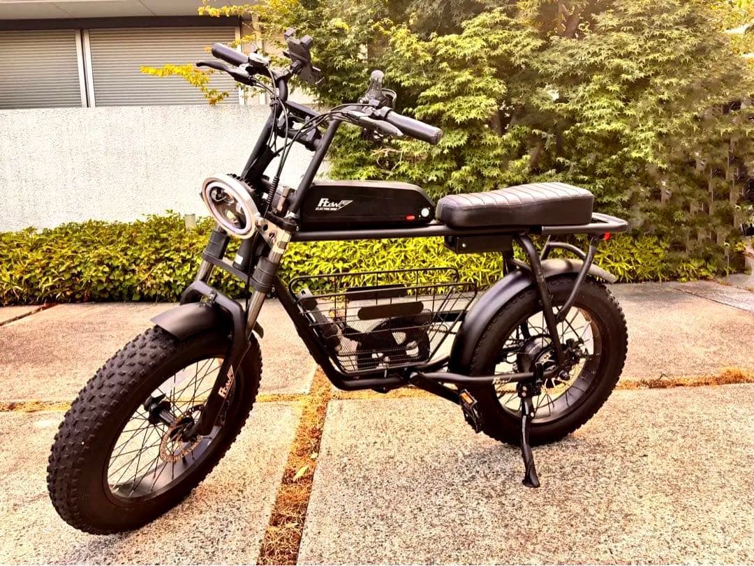 【走行50km未満・トルクセンサー搭載・カスタム有】FLOW BIKE 正規品