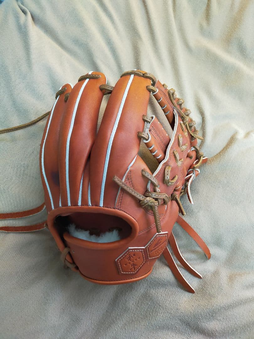 【新品】ジュンケイ 硬式内野手用グラブ セレクト和牛 レザーエンブレム 限定品