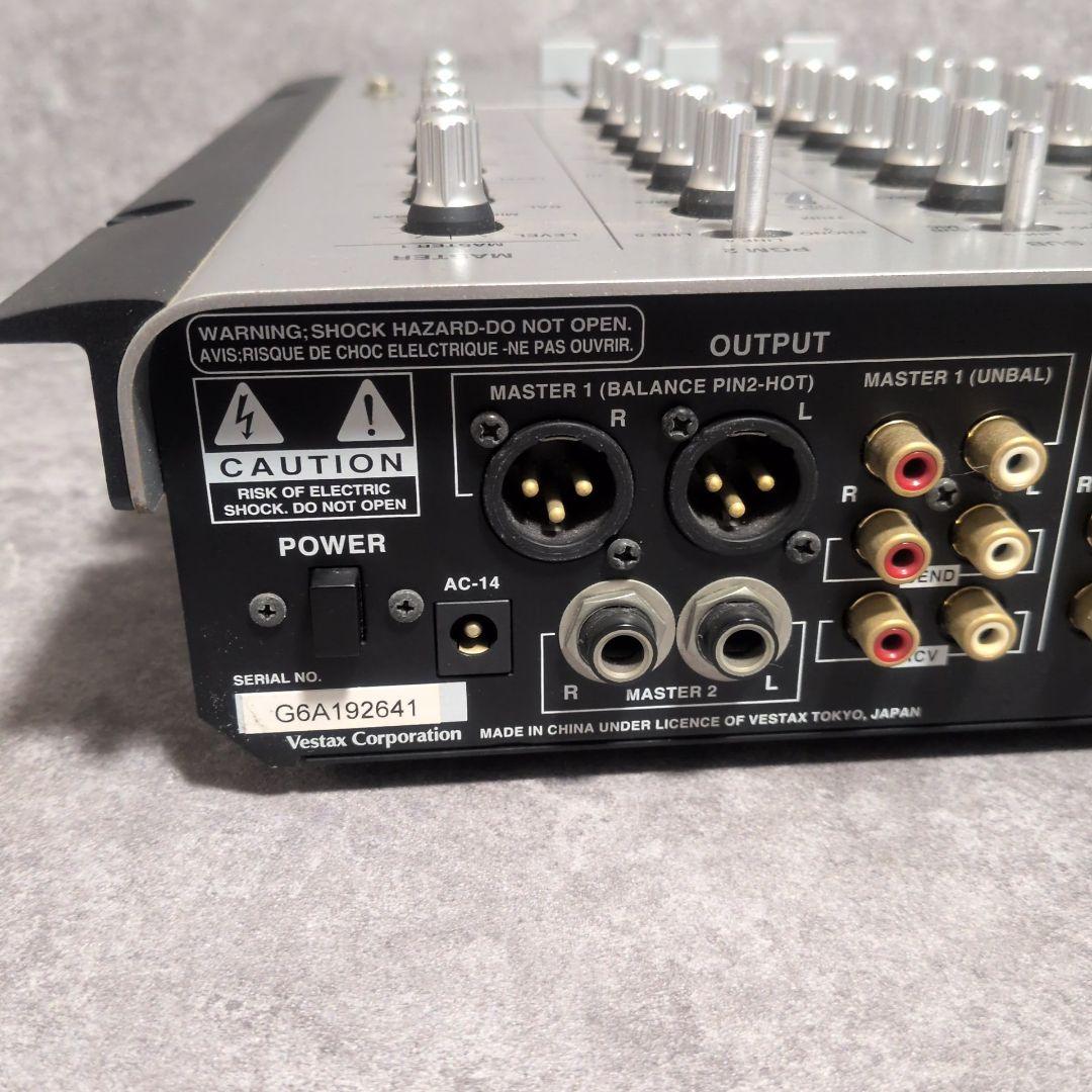 Vestax DJミキサー VMC-185XL ACアダプター付