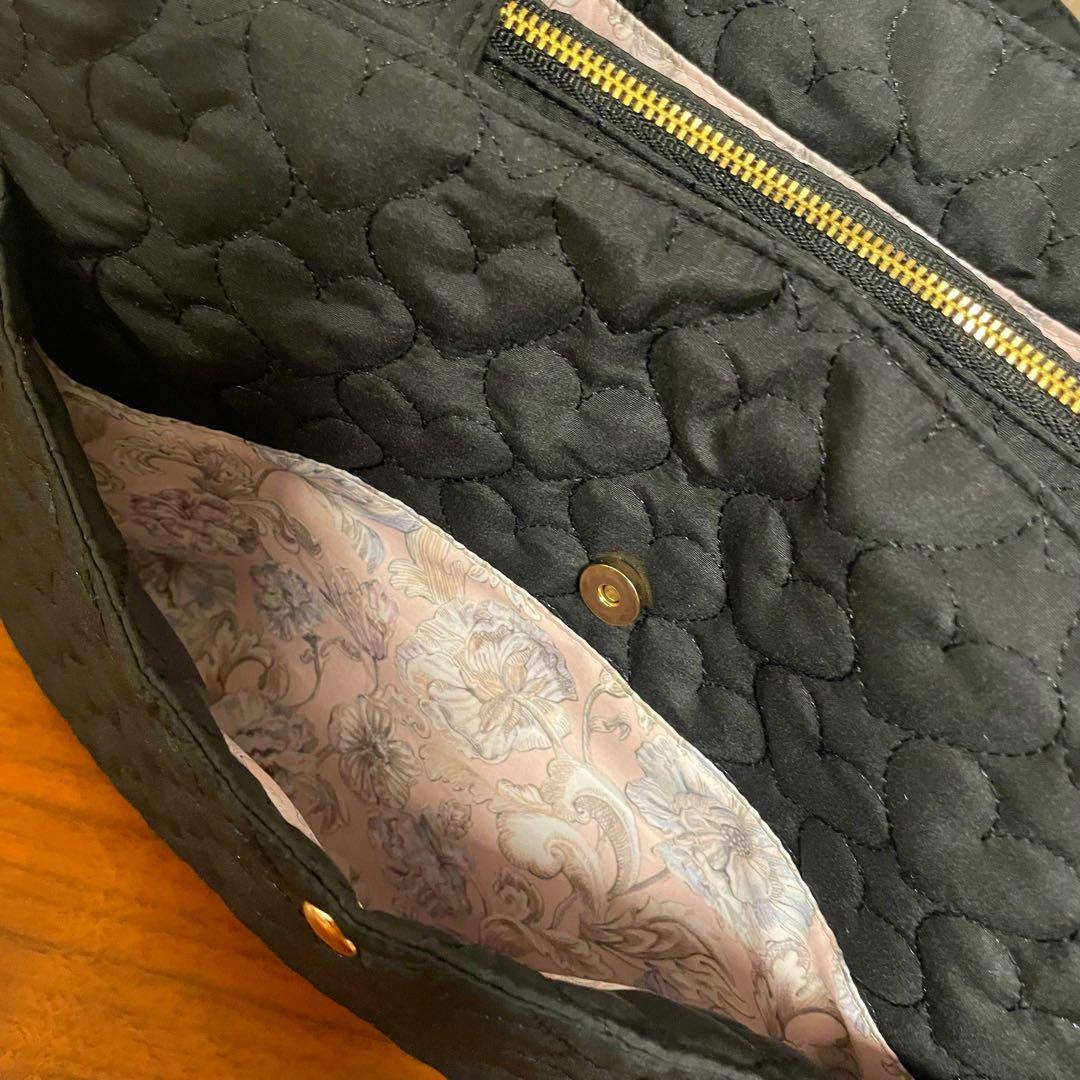 はるちゃん★☆　バッグ　ハートキルティング　アレキサンダーマーブル