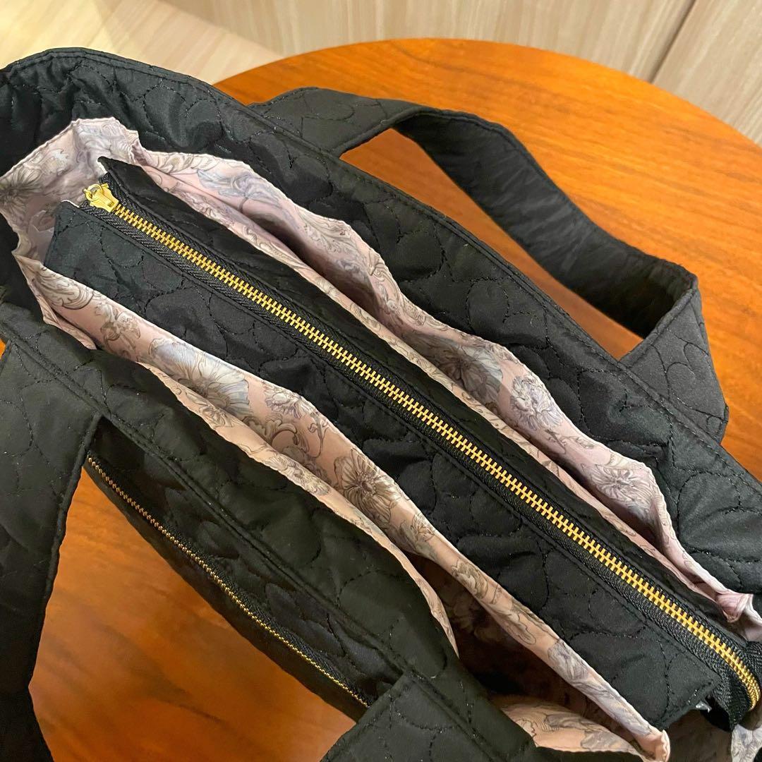 はるちゃん★☆　バッグ　ハートキルティング　アレキサンダーマーブル