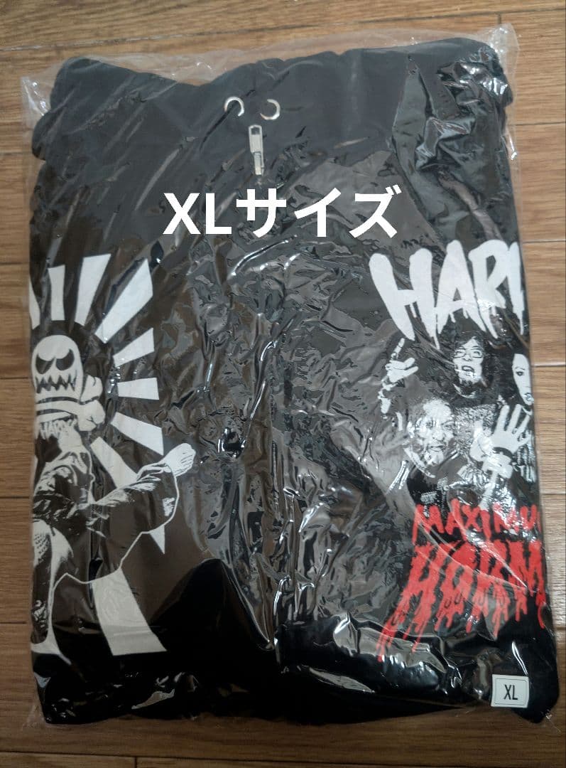 マキシマムザホルモン ×コアチョコ　ヘドバン大虐殺パーカー　XL