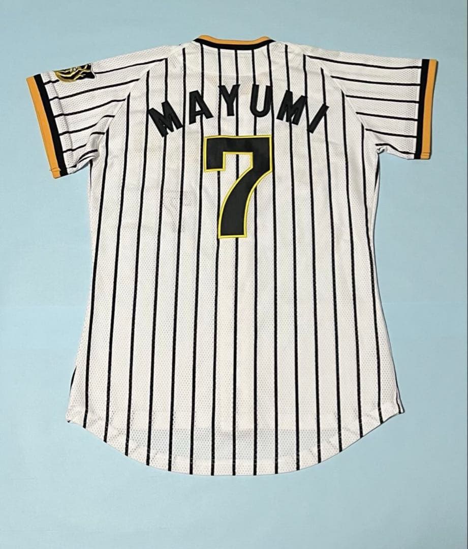 阪神タイガース　真弓明信選手ユニフォーム　1979-1981モデル　未使用美品
