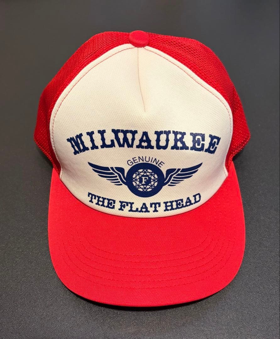 【未使用新品】THE FLAT HEAD ミルウォーキー キャップ