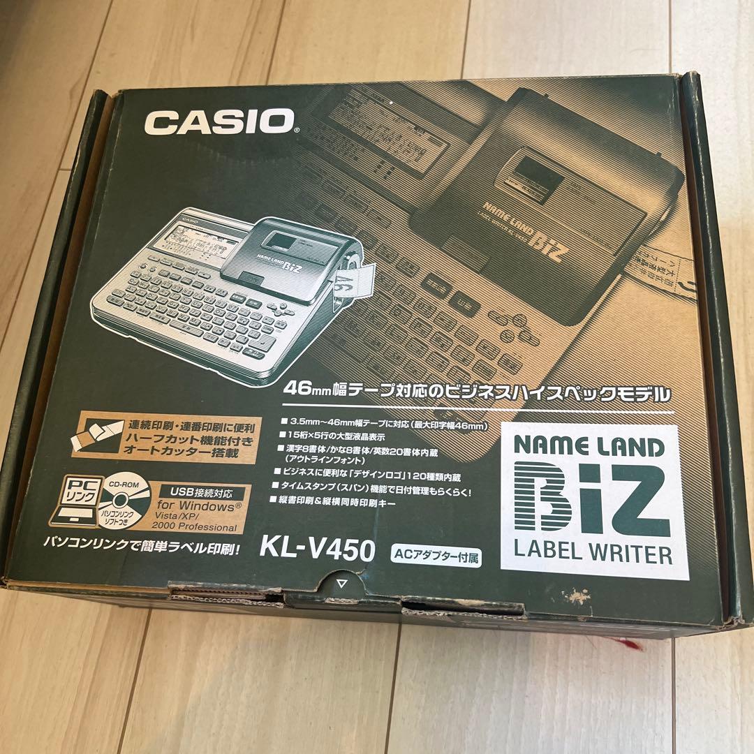 た*よ様 CASIO KL-V450 カシオ　ネームランド